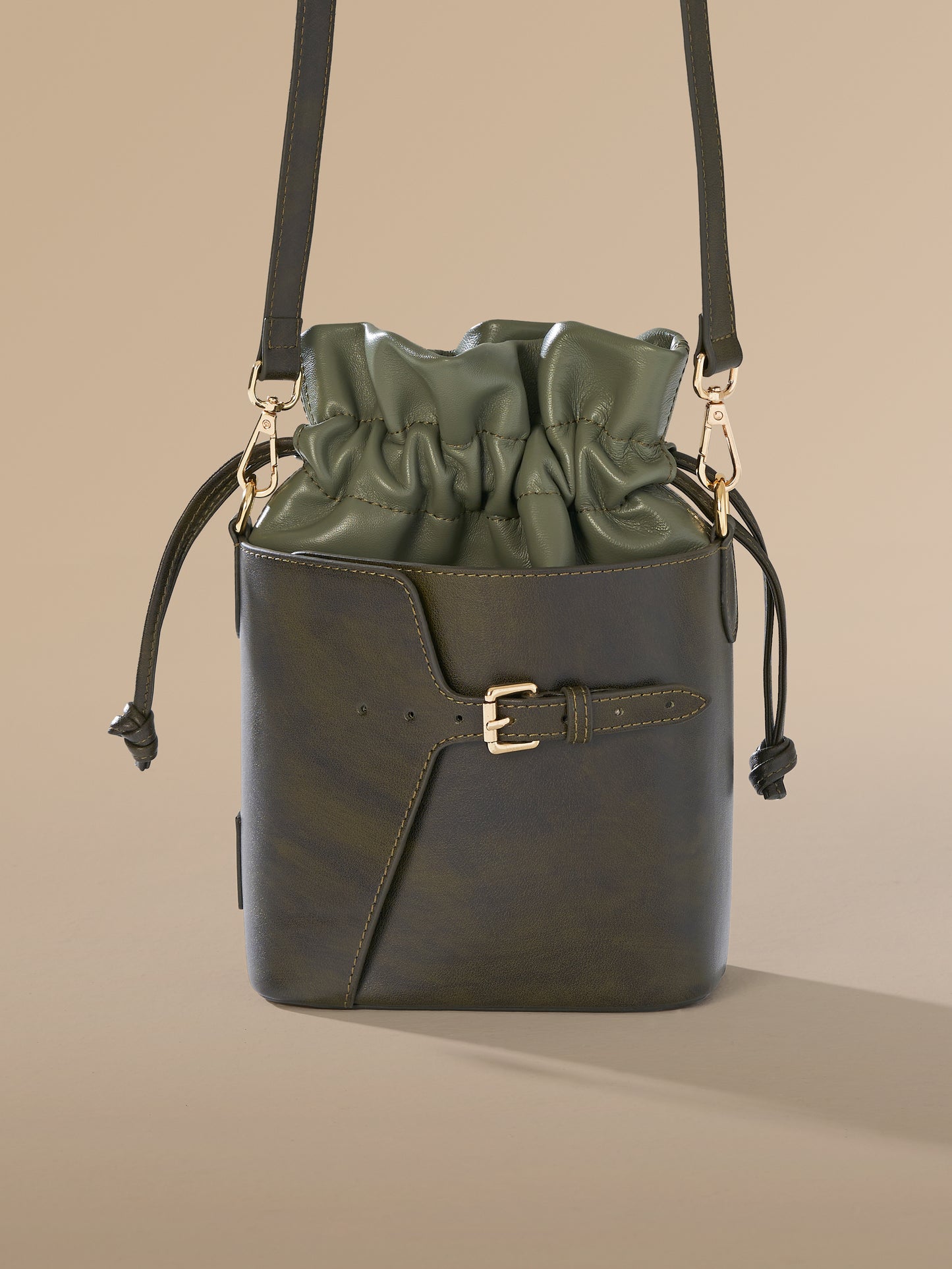 Canter Green Bucket Bag