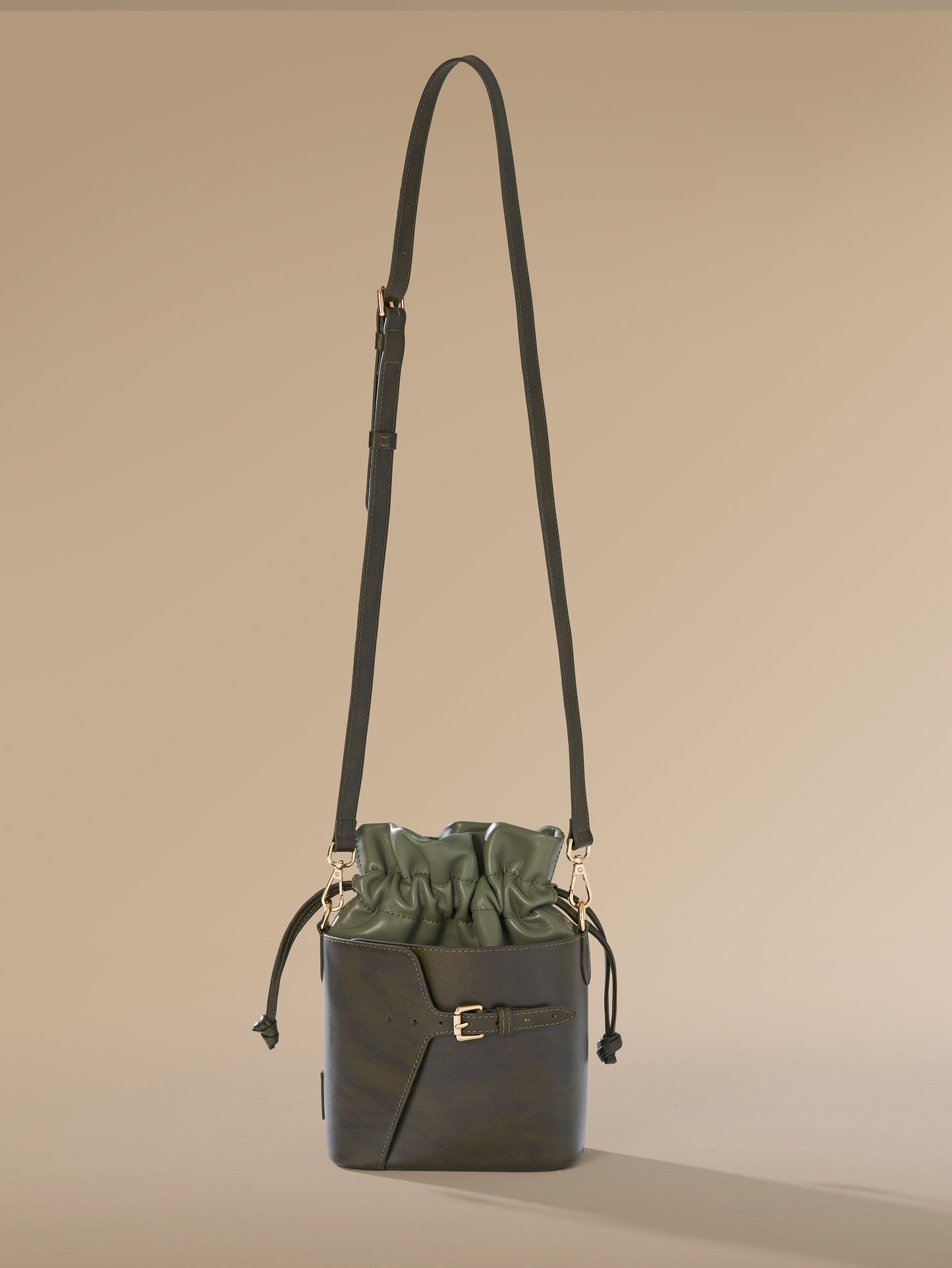 Canter Green Bucket Bag