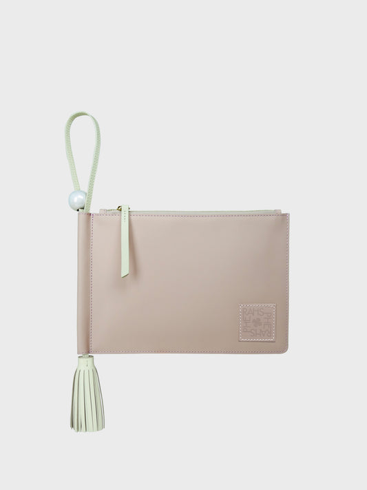 Perla Dust Pink Clutch